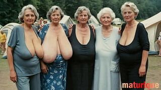 Пожилые дамы тоже любят секс - порно видео