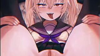 Мега подборка камшотов с горячей сводной сестрой, аналом и кримпаем. Много эякуляций! - порно видео